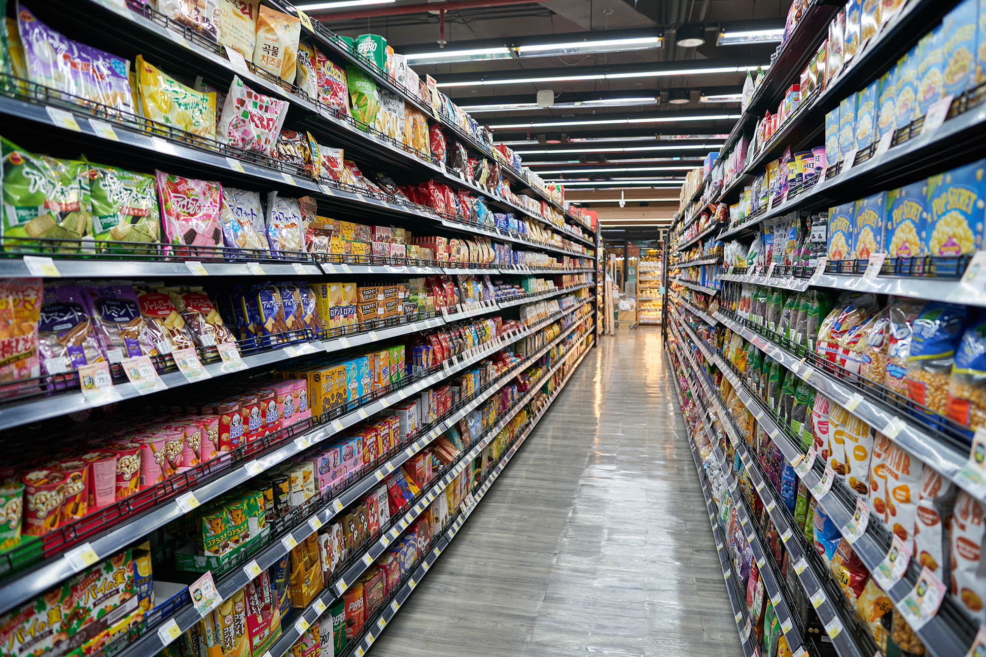 Grocery Store Stocked with Wholesale Asian Food and Products